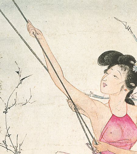 沙湾县-胡也佛的仕女画和最知名的金瓶梅秘戏图